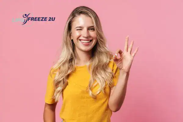 Picture of happy woman after HIFU vaginal tightening Redhill